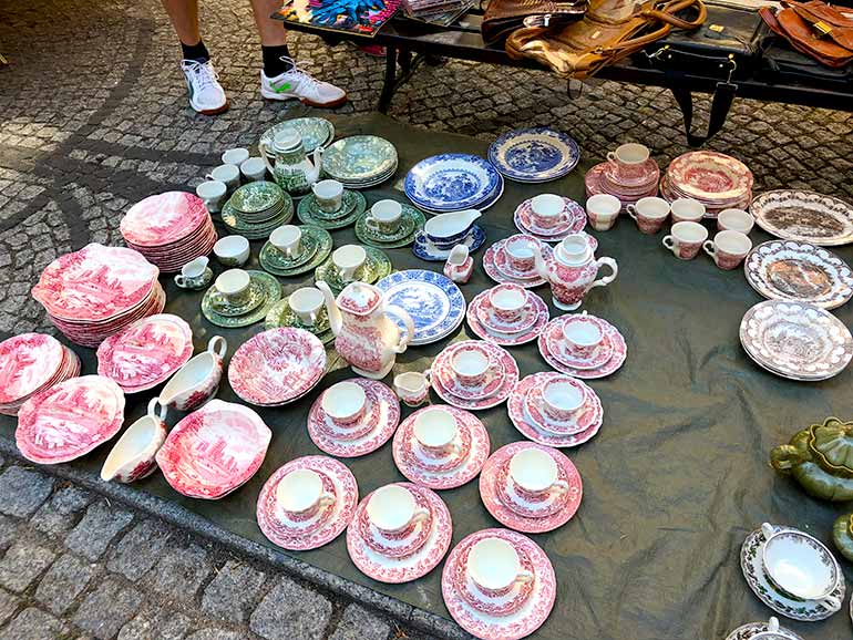 陶器祭の時に開催されていたマーケット
