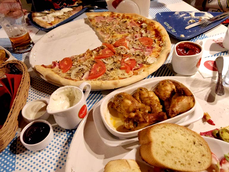 クラクフの美味しいピザ屋さんPizzeria Da Grasso