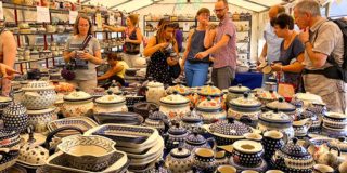 街を上げて開催されるボレスワヴィエツ食器祭り